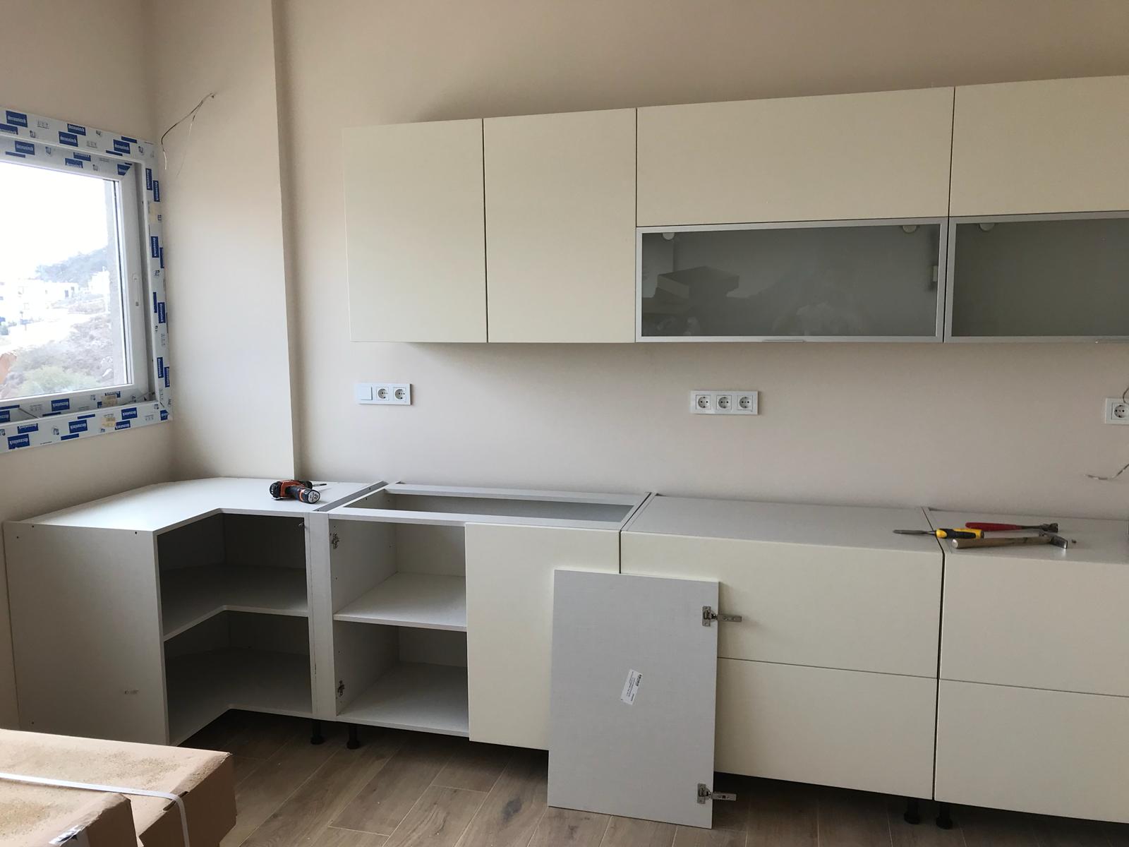 3 kitchen project for large dwelling on private estate. Kitchen by Mopa in 'Flatto' design - Apartment 1